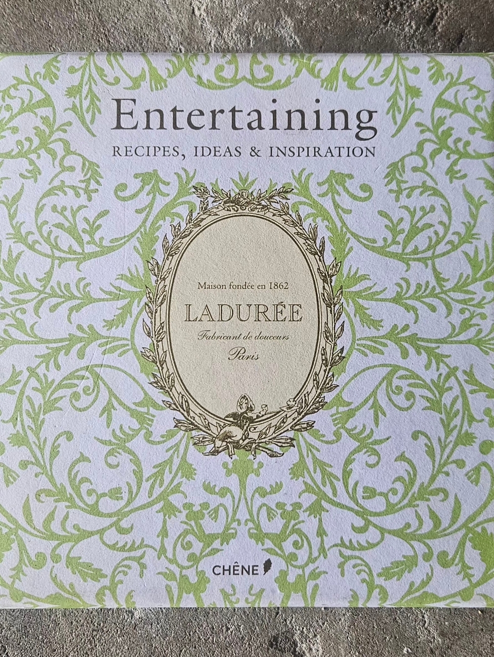 Ladurée Entertaining: Recipes, Ideas and Inspiration. Hardcover.